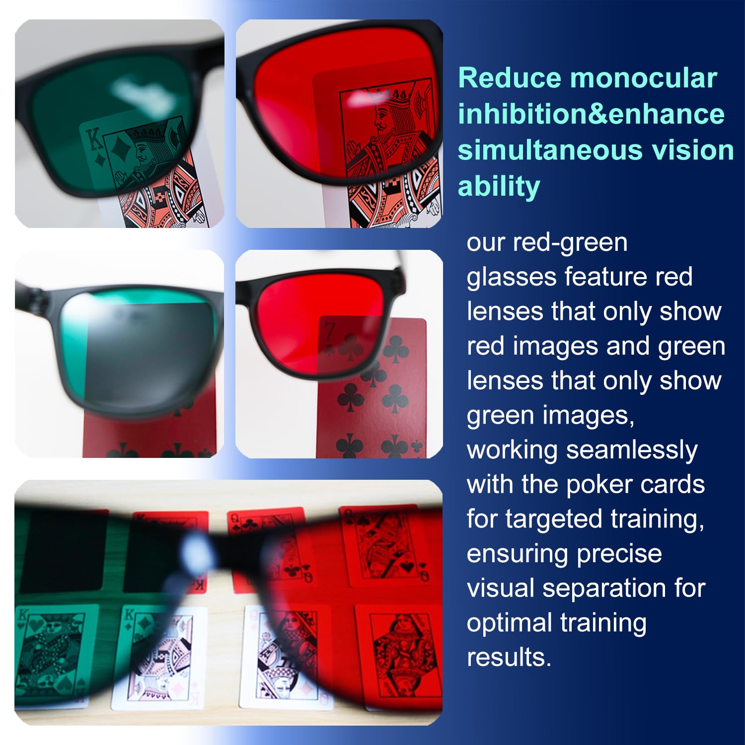 Rot-Grün-Sehtrainingsbrille Produktbild 3
